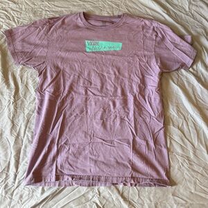 Vans Lilac Tee with Mint Logo